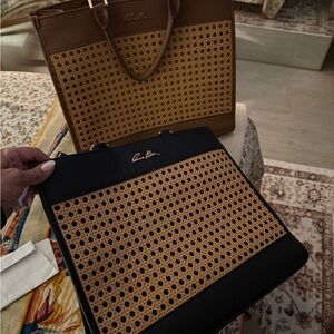 Anne Klein Sport Brown and Black Tote Bags